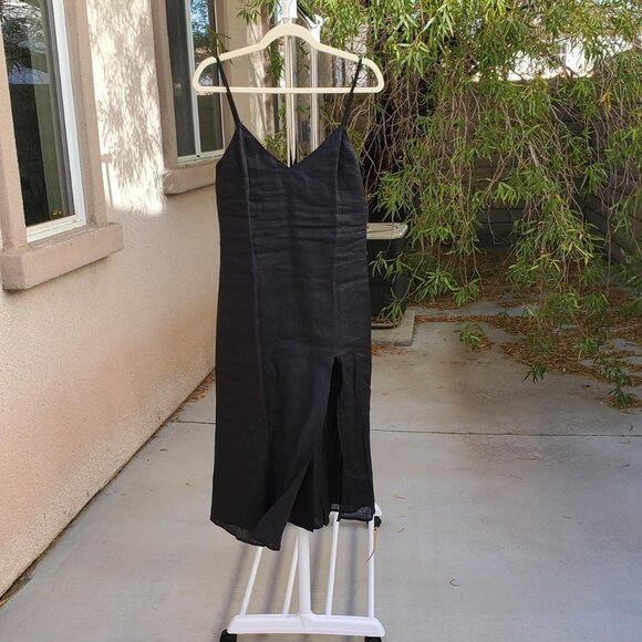 Reformation Brianna Side Slit Linen Dress size 4 US - Picture 5 of 8